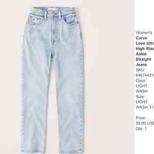 Abercrombie Jeans